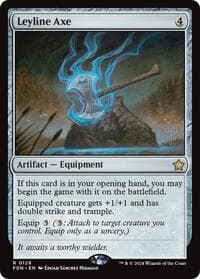 Leyline Axe - Promo Pack: Lorwyn Eclipsed - Magic: The Gathering card