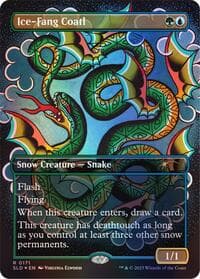 Ice-Fang Coatl (0171) (Rainbow Foil) - Secret Lair Drop Series - Magic: The Gathering card