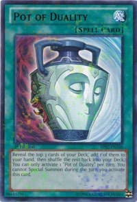 Pot of Duality (Mosaic Rare) - Battle Pack 2: War of the Giants - YuGiOh card