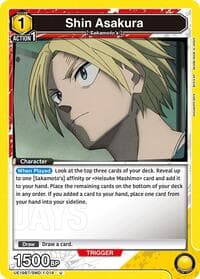 Shin Asakura (014) - UE19BT: SAKAMOTO DAYS - Union Arena card