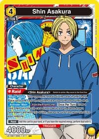 Shin Asakura (017) - UE19BT: SAKAMOTO DAYS - Union Arena card