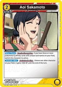 Aoi Sakamoto (019) - UE19BT: SAKAMOTO DAYS - Union Arena card