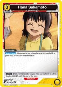 Hana Sakamoto - UE19BT: SAKAMOTO DAYS - Union Arena card