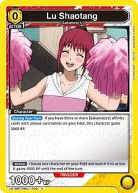 Lu Shaotang (028) - UE19BT: SAKAMOTO DAYS - Union Arena card