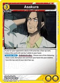 Asakura (033) - UE19BT: SAKAMOTO DAYS - Union Arena card