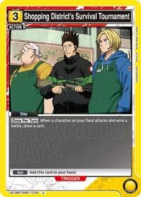 Shopping District's Survival Tournament - UE19BT: SAKAMOTO DAYS - Union Arena card