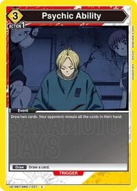 Psychic Ability - UE19BT: SAKAMOTO DAYS - Union Arena card