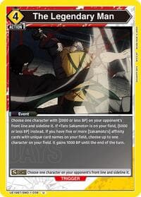 The Legendary Man - UE19BT: SAKAMOTO DAYS - Union Arena card