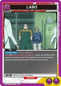 LABO - UE19BT: SAKAMOTO DAYS - Union Arena card