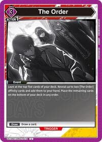 The Order - UE19BT: SAKAMOTO DAYS - Union Arena card