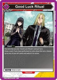 Good Luck Ritual - UE19BT: SAKAMOTO DAYS - Union Arena card
