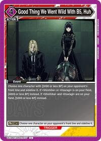 Good Thing We Went Wild With B5, Huh - UE19BT: SAKAMOTO DAYS - Union Arena card