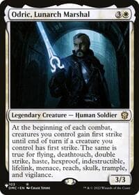 Odric, Lunarch Marshal (DMC) - The List Reprints - Magic: The Gathering card