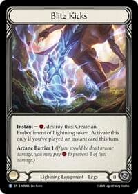 Blitz Kicks - Armory Deck: Zyggy - Flesh and Blood TCG card