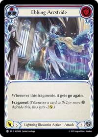 Ebbing Arcstride (Red) - Armory Deck: Zyggy - Flesh and Blood TCG card