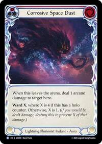 Corrosive Space Dust (Red) - Armory Deck: Zyggy - Flesh and Blood TCG card