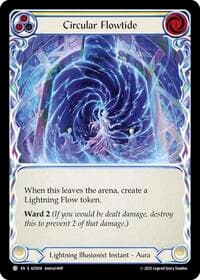 Circular Flowtide (Yellow) - Armory Deck: Zyggy - Flesh and Blood TCG card