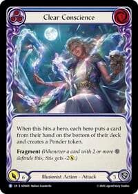Clear Conscience (Blue) - Armory Deck: Zyggy - Flesh and Blood TCG card