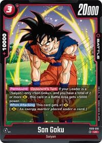 Son Goku - FB10-010 - Cross Force - Dragon Ball Super: Fusion World card