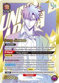 Sung Jinwoo (022) (UR) - Union Arena Promotion Cards - Union Arena card