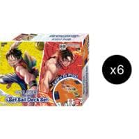 Set Sail Deck Set Display - Set Sail Deck Set - One Piece Card Game card