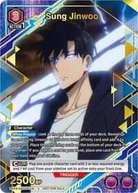 Sung Jinwoo (018) (Gold) - Union Arena Promotion Cards - Union Arena card