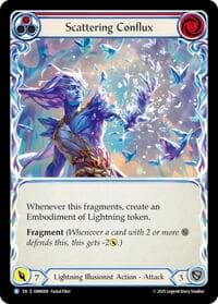 Scattering Conflux - Omens of the Third Age - Flesh and Blood TCG card