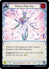 Polarus Pulse Ray (Red) - Omens of the Third Age - Flesh and Blood TCG card