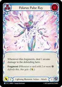 Polarus Pulse Ray (Blue) - Omens of the Third Age - Flesh and Blood TCG card