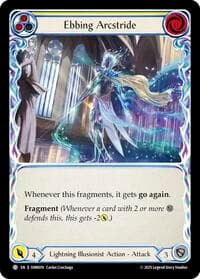 Ebbing Arcstride (Yellow) - Omens of the Third Age - Flesh and Blood TCG card