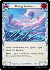 Fleeing Starbreeze - Omens of the Third Age - Flesh and Blood TCG card