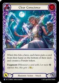 Clear Conscience (Yellow) - Omens of the Third Age - Flesh and Blood TCG card