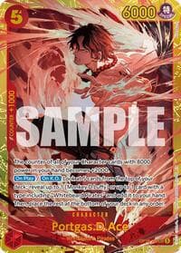Portgas.D.Ace (118) - The Time of Battle - One Piece Card Game card