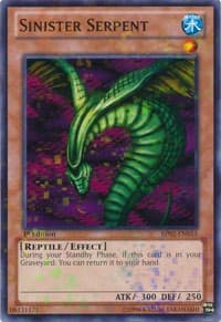 Sinister Serpent (Mosaic Rare) - Battle Pack 2: War of the Giants - YuGiOh card