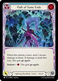 Path of Same Ends (Blue) - Omens of the Third Age - Flesh and Blood TCG card