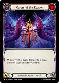 Caress of the Reaper - Omens of the Third Age - Flesh and Blood TCG card