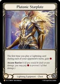 Plutonic Starplate - Omens of the Third Age - Flesh and Blood TCG card