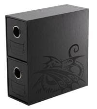 Fortress Card Drawers Vertical 2 - Black - Dragon Shield Accessories - Collectible Storage card