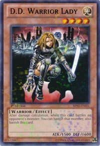 D.D. Warrior Lady (Mosaic Rare) - Battle Pack 2: War of the Giants - YuGiOh card