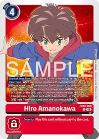 Hiro Amanokawa - Digital World Shambala - Digimon Card Game card