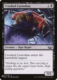Crooked Custodian - The List Reprints - Magic: The Gathering card