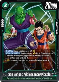 Son Gohan : Adolescence/Piccolo - Cross Force - Dragon Ball Super: Fusion World card