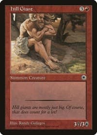 Hill Giant - Portal - Magic: The Gathering card