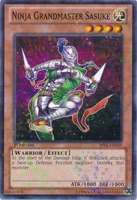 Ninja Grandmaster Sasuke (Mosaic Rare) - Battle Pack 2: War of the Giants - YuGiOh card