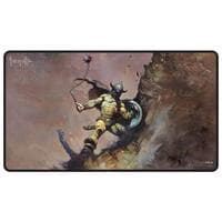 Warrior with Ball and Chain Playmat by Frank Frazetta - Ultra Pro Playmats - Playmats card