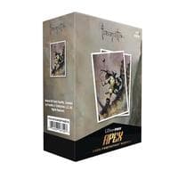 Apex Deck Protector Sleeves: Warrior with Ball and Chain by Frank Frazetta (105-Pack) - Ultra Pro Card Sleeves - Card Sleeves card