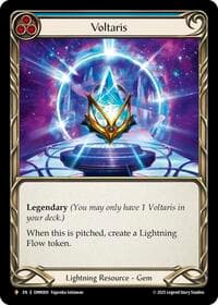 Voltaris (Blue) - Omens of the Third Age - Flesh and Blood TCG card