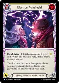 Electryn Mindmeld (Yellow) - Omens of the Third Age - Flesh and Blood TCG card