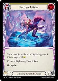 Electryn Joltstep (Yellow) - Omens of the Third Age - Flesh and Blood TCG card
