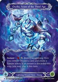 Oscilio, Scion Of The Third Age (Marvel) - Omens of the Third Age - Flesh and Blood TCG card